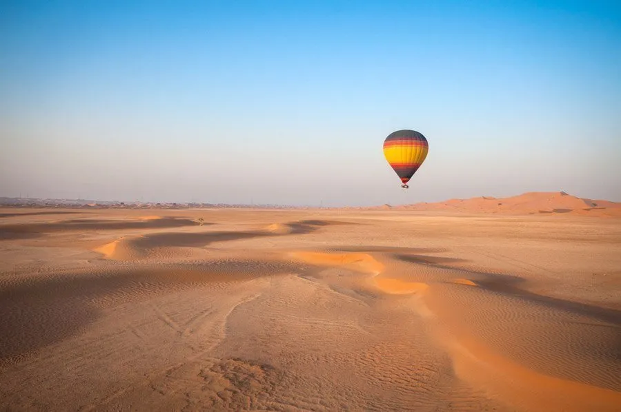 Paseo en Globo en la ciudad de Dubai