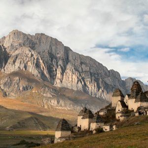 La ciudad de los muertos en Cáucaso