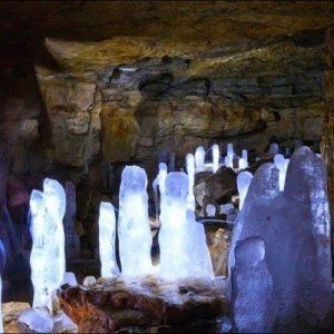 La cueva de hielo de Kungur