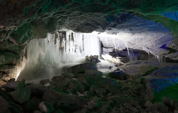 La cueva de hielo de Kungur